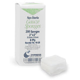 Simpurity Sterile Gauze Sponge, 4 x 4 Inch, 12-Ply