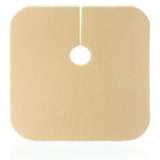 DermaFoam Tracheostomy Nonadhesive without Border Foam Dressing, 3.5 x 3.5 Inch