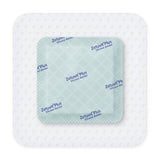 Zetuvit Plus Silicone Border Super Absorbent Dressing, 4 x 4 Inch