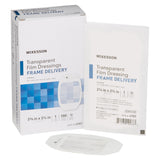 McKesson Octagonal Sterile Dressing with Frame-Style Delivery, 6 x 7 Centimeter