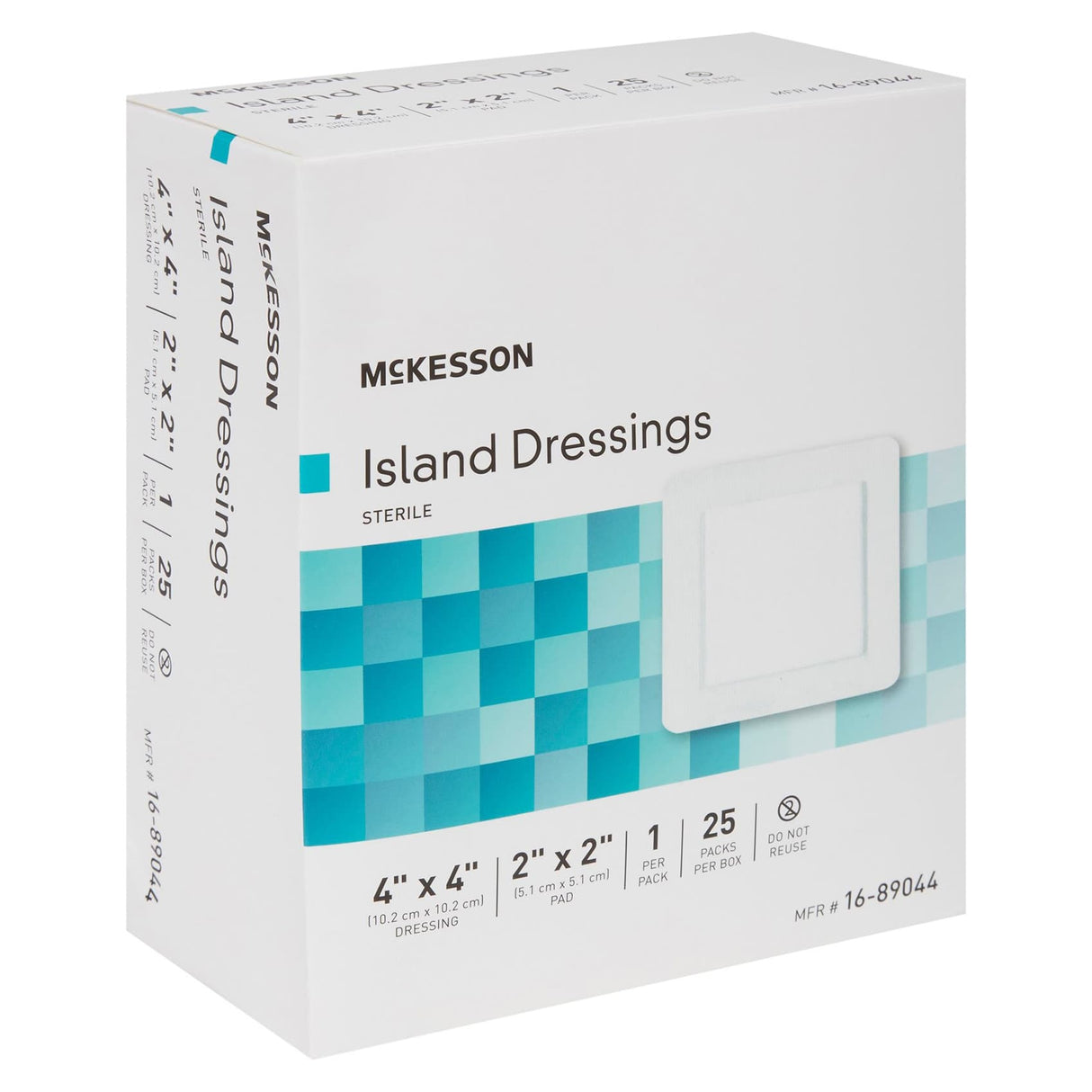 McKesson Adhesive Dressing, 4 x 4 Inch