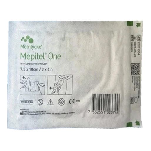 Mepitel Silicone Dressing, 3 x 4 inch