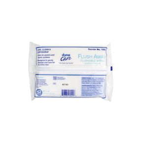 Dynarex Scented Flushable Wipes, Soft Pack, 5" x 8"