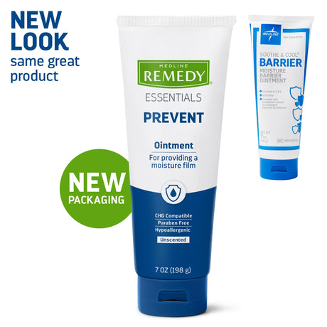 Medline Soothe & Cool Barrier Moisture Barrier Ointment, Unscented