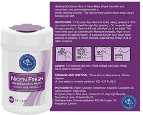 Nice'n Fresh Baby Wipe, Scented, Canister