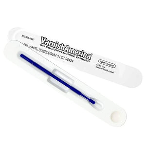 VarnishAmerica Sodium Fluoride Varnish, White Bubblegum, Box of 200 x 0.25 mL