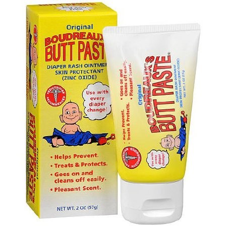 Boudreaux's Butt Paste Original Diaper Rash Ointment, Scented, 2 oz Tube