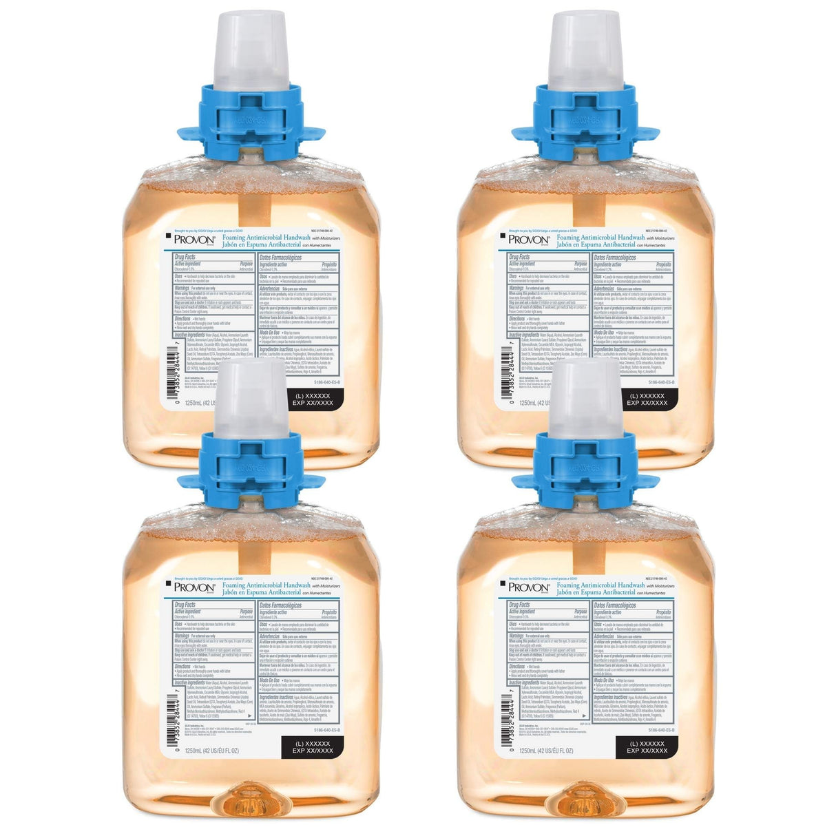 Provon Foaming Antimicrobial Handwash, Fruit Scent, 1250 mL