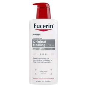 Eucerin Original Healing Lotion, Unscented, 16 oz Pump Bottle