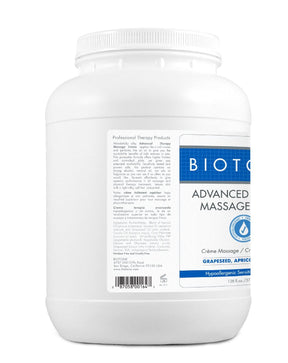 Biotone Advanced Therapy Massage Lotion, Grapeseed, Apricot & Sesame, 128 fl oz