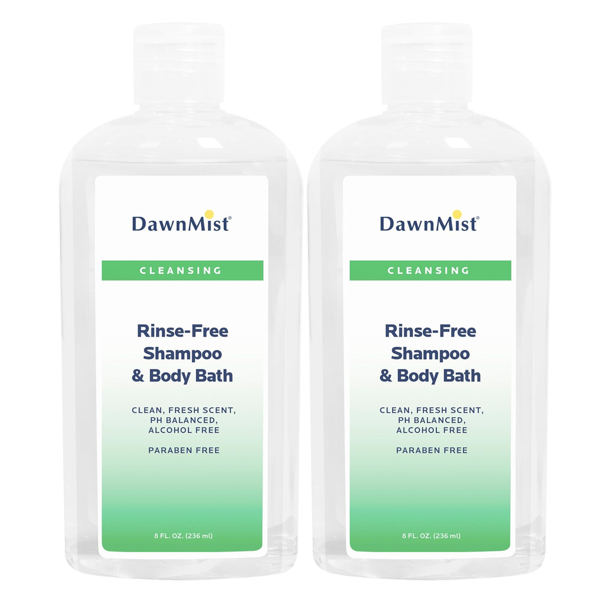DawnMist Rinse-Free Shampoo & Body Bath, 8 fl oz