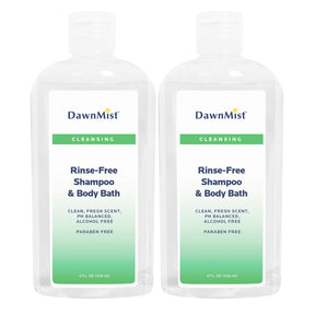 DawnMist Rinse-Free Shampoo & Body Bath, 8 fl oz