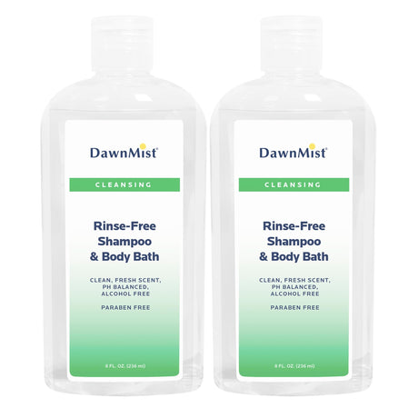 DawnMist Rinse-Free Shampoo & Body Bath, 8 fl oz
