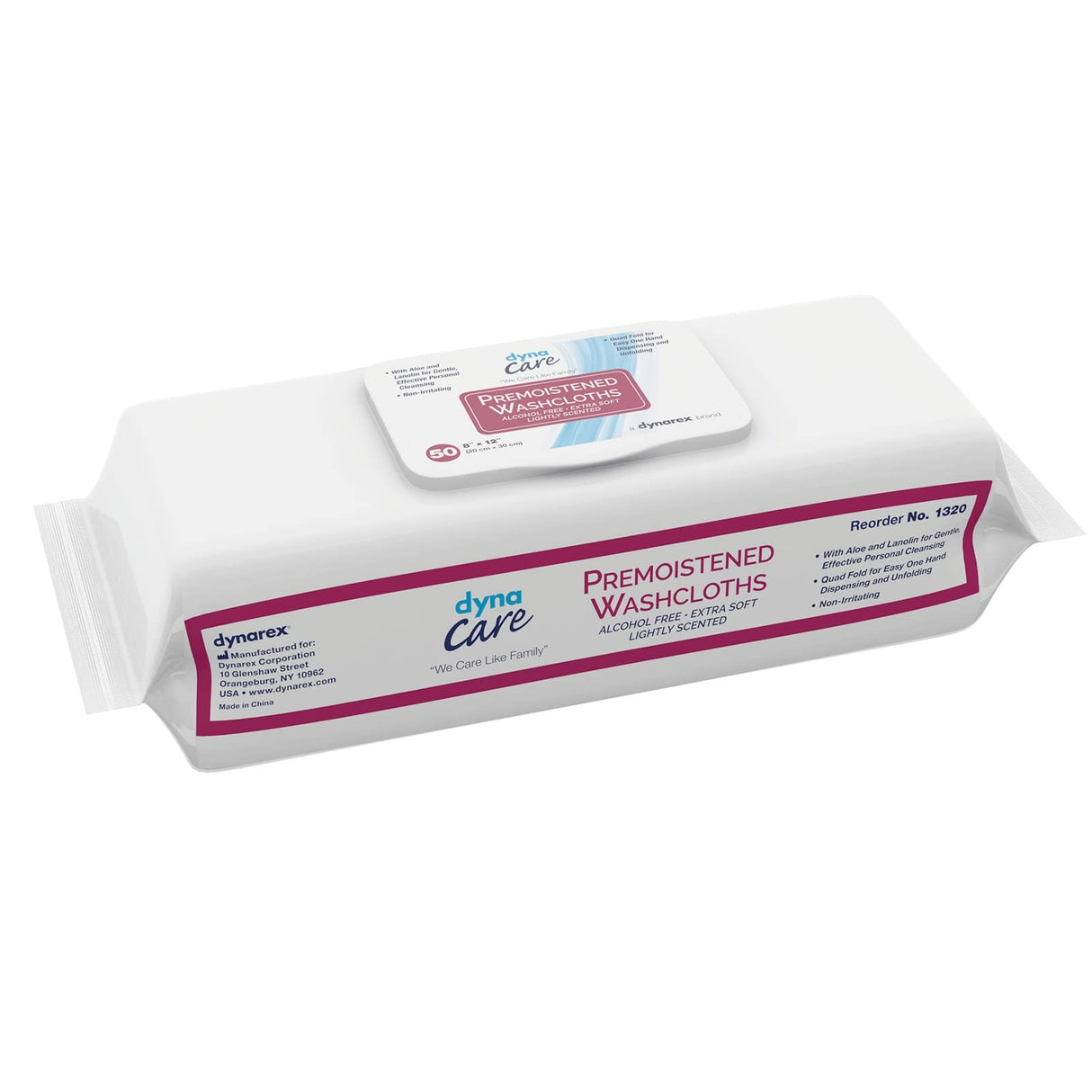 Dynarex Personal Cleansing Wipe, Scented