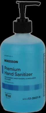 McKesson Premium Hand Sanitizer Gel, Summer Rain Scent, 18 oz