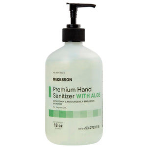 McKesson Hand Sanitizer with Aloe Gel, Fresh Scent