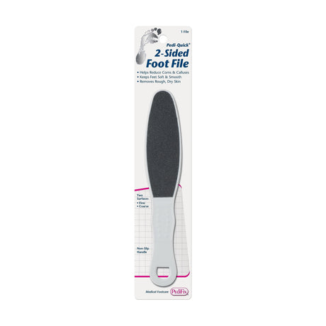 Pedifix Pedi-Quick 2-Sided Foot File, 1 File