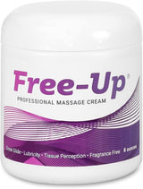 Free-Up Professional Massage Cream, Fragrance Free, 8 oz
