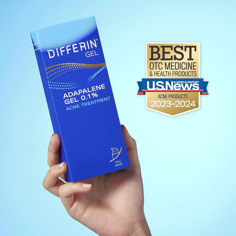 Differin Adapalene Gel 0.1% Acne Treatment