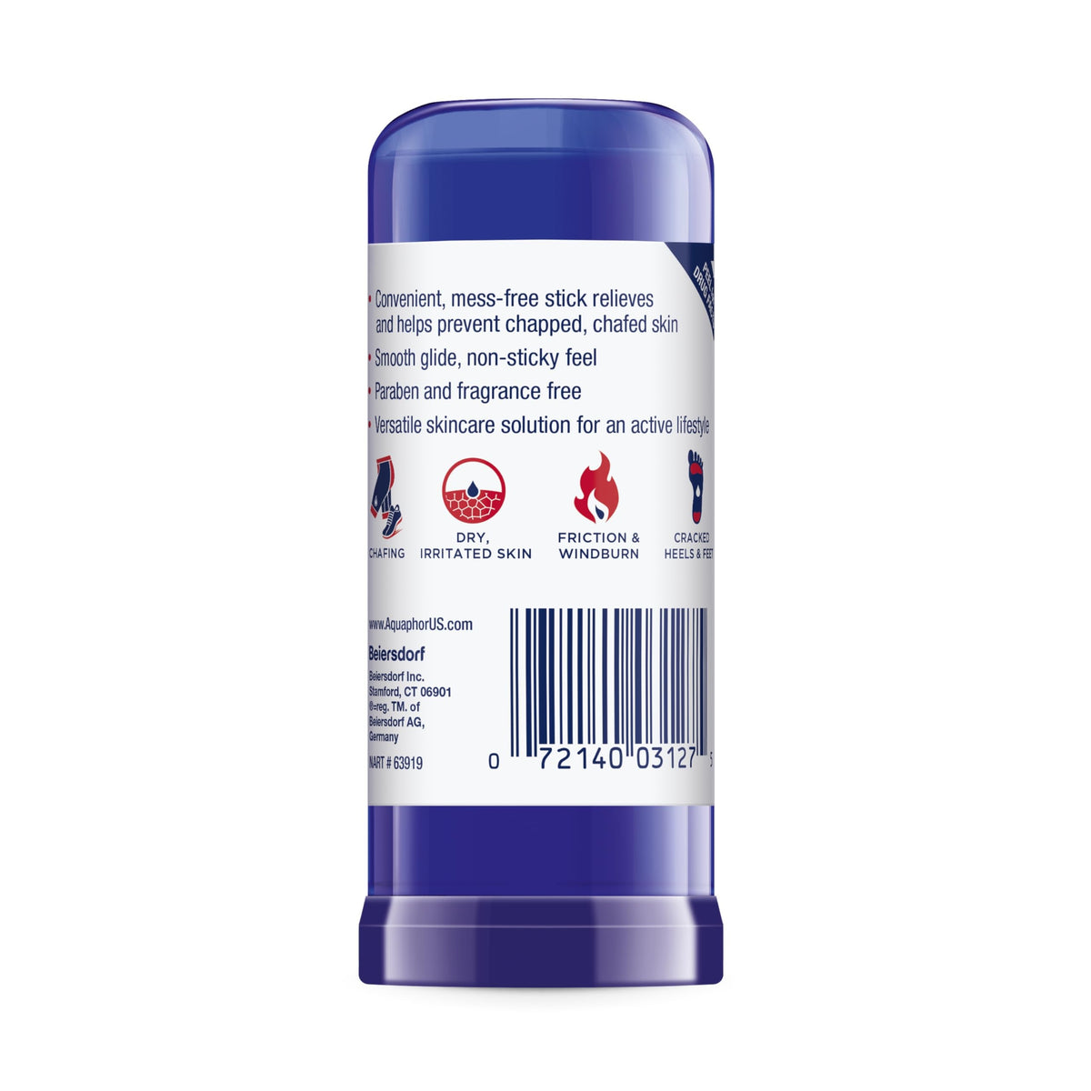 Aquaphor Healing Balm Stick, Unscented, 0.65 oz