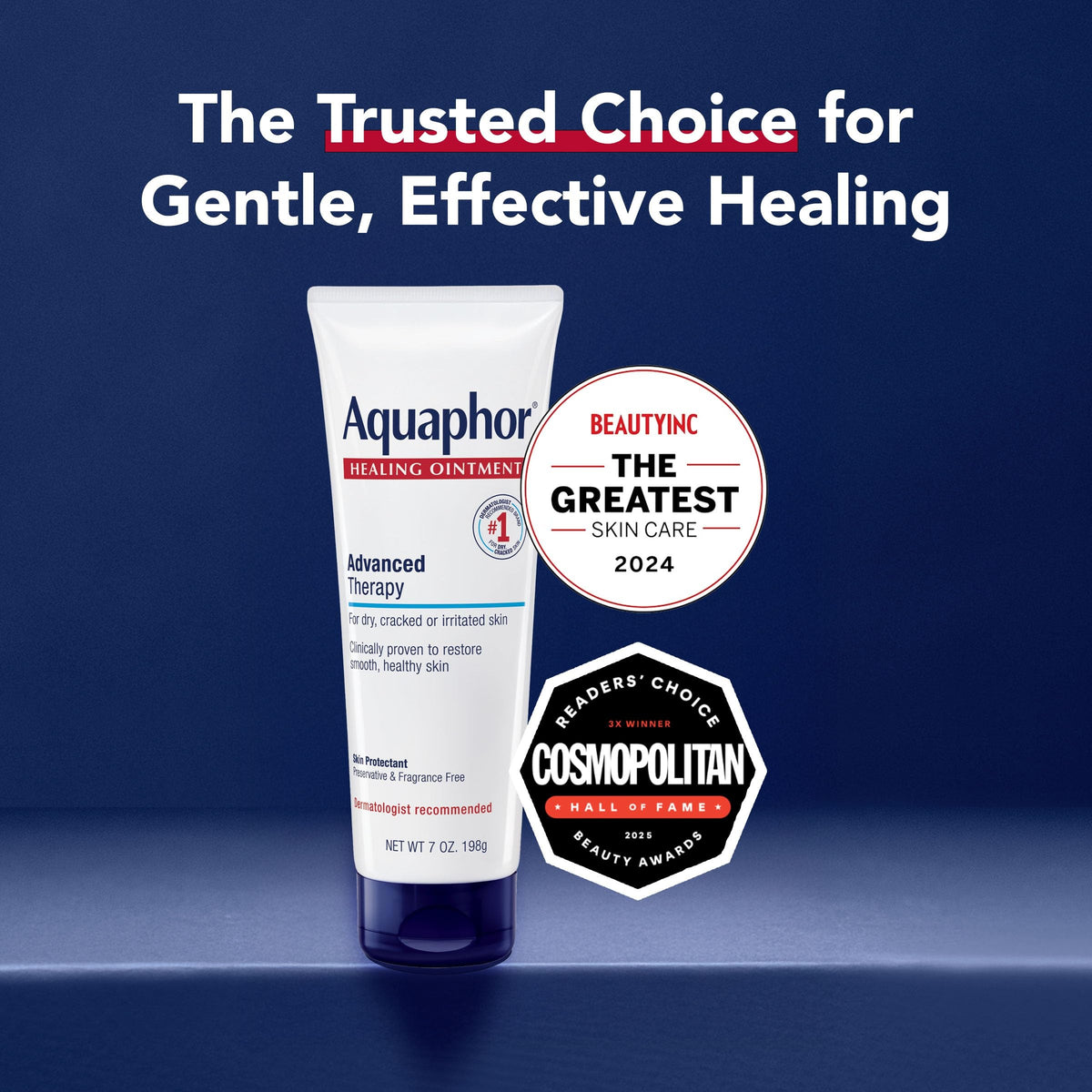 Aquaphor Healing Ointment Advanced Therapy, Unscented