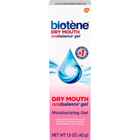 Biotene Dry Mouth Oral Balance Gel, Flavor Free, 1.5 oz