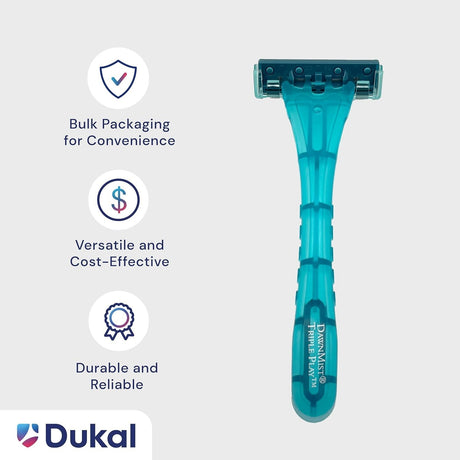 DawnMist Triple Play Triple Blade Disposable Razor