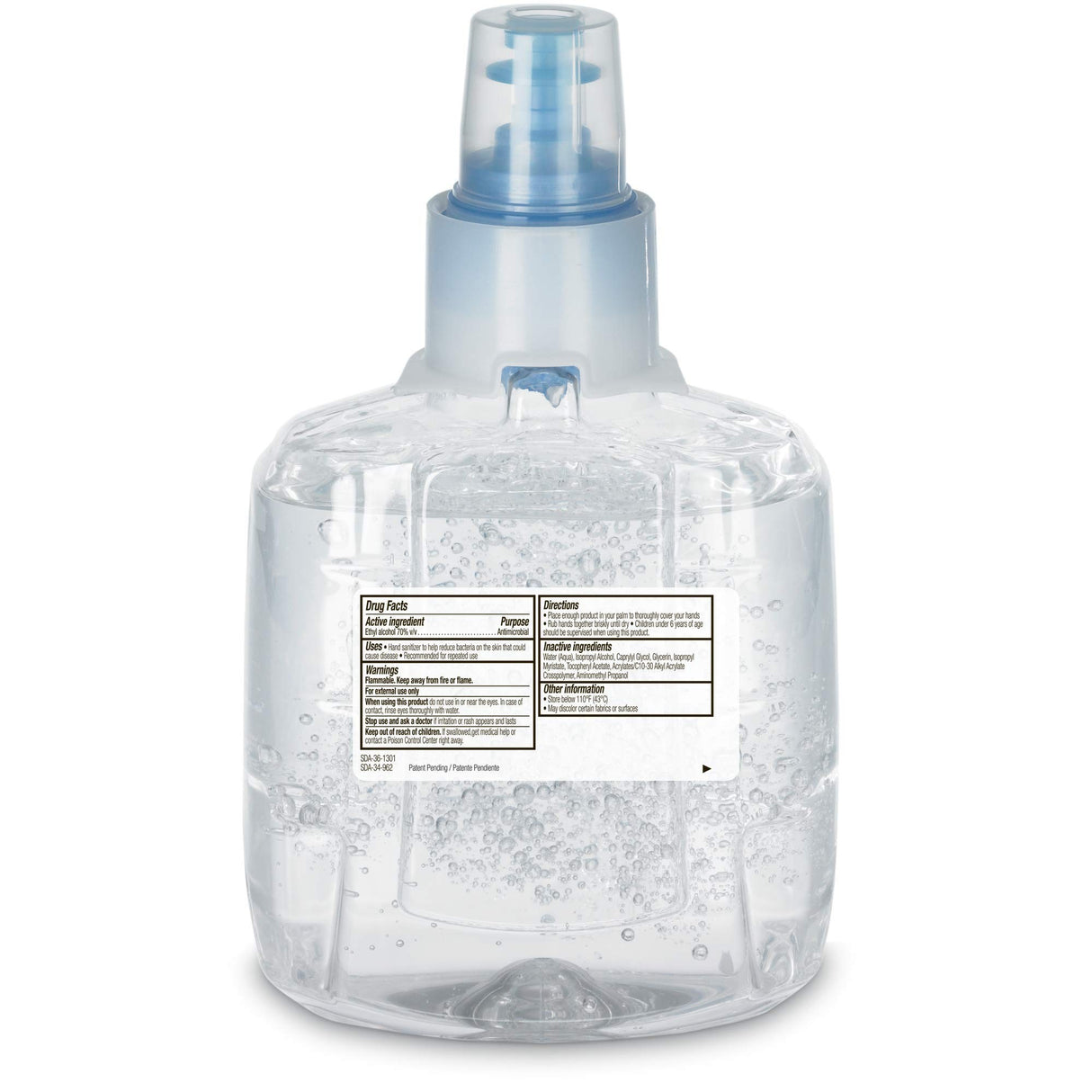 Purell Advanced Green Certified Hand Sanitizer Gel, 1200 mL