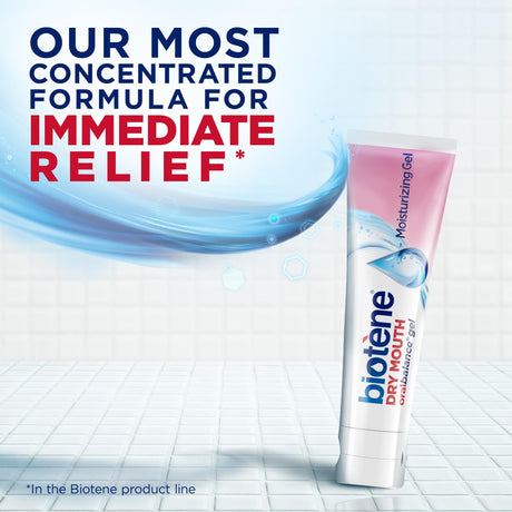 Biotene Dry Mouth Oral Balance Gel, Flavor Free, 1.5 oz