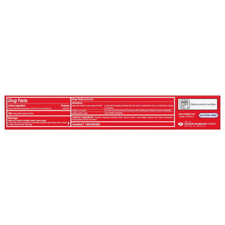 Colgate Cavity Protection Toothpaste, Regular Flavor