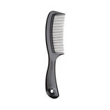 McKesson Handle Comb, Plastic, Black, 8.5"