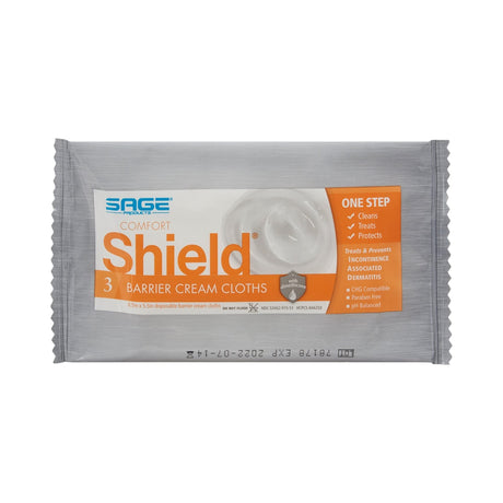 Sage Products Sage Shield Barrier Cream Cloths, Soft Pack - 7905 - LL Medico