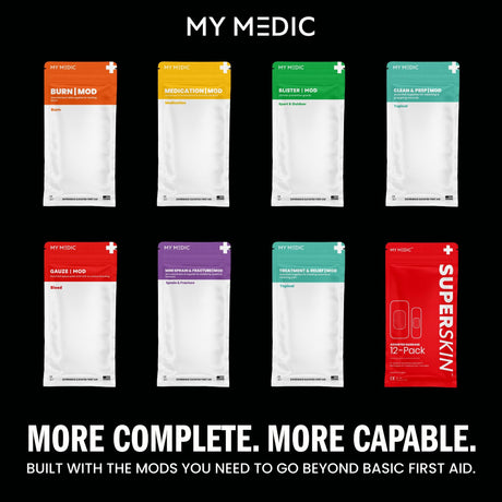 My Medic MYFAK Pro First Aid Kit, Trauma & Medical Supplies for Survival, Red