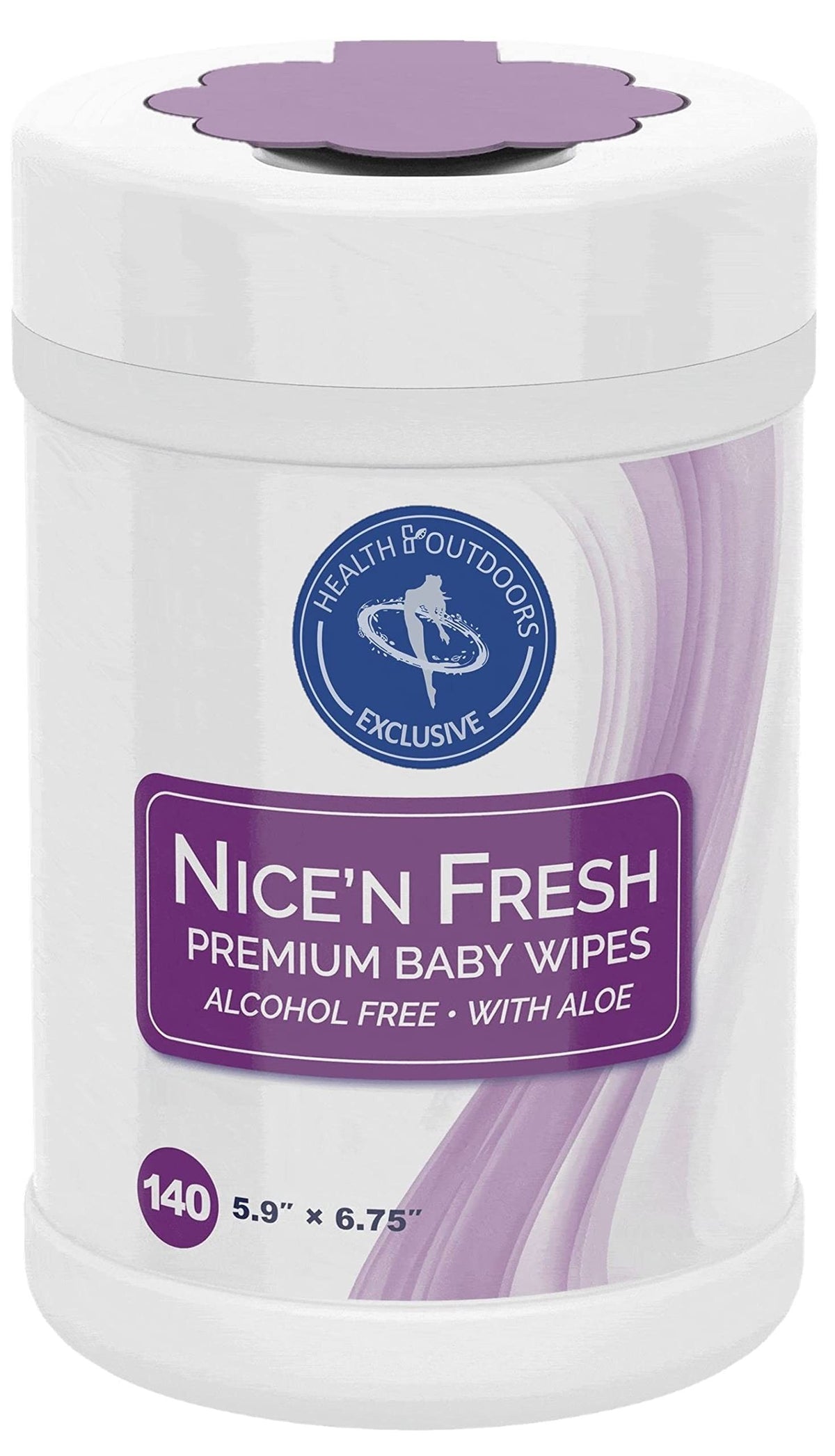 Nice'n Fresh Baby Wipe, Scented, Canister