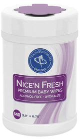 Nice'n Fresh Baby Wipe, Scented, Canister