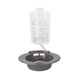 McKesson Round Sitz Bath Graphite, 2000 mL Bag
