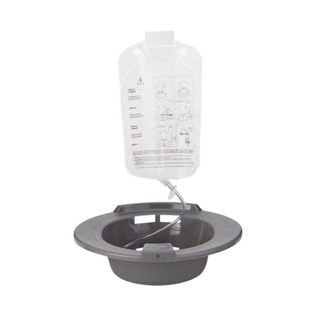 McKesson Round Sitz Bath Graphite, 2000 mL Bag