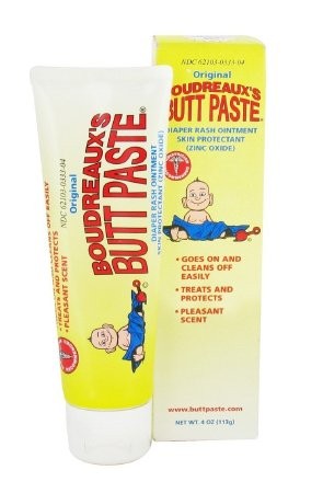 Boudreaux's Butt Paste Original Diaper Rash Ointment, Scented, 2 oz Tube