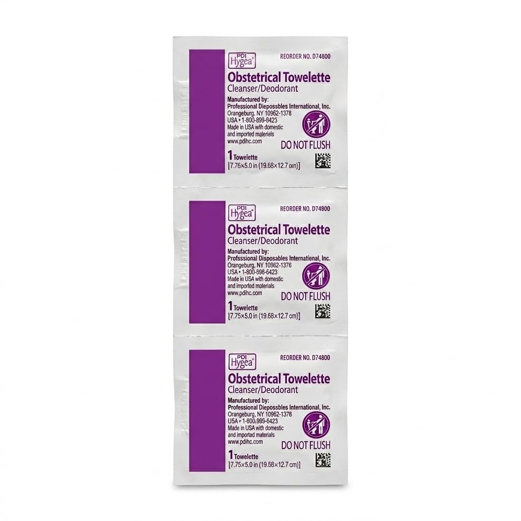 PDI Hygea Obstetrical Towelette Cleanser/Deodorant, Scented - D74800 - LL Medico