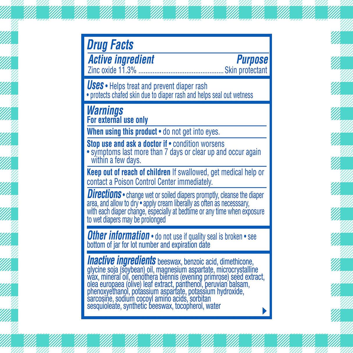 Balmex Complete Zinc Oxide Diaper Rash Cream, 4 oz