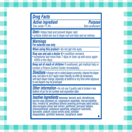 Balmex Complete Zinc Oxide Diaper Rash Cream, 4 oz