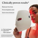 Therabody TheraFace Mask LED Light Therapy Face Mask, Single