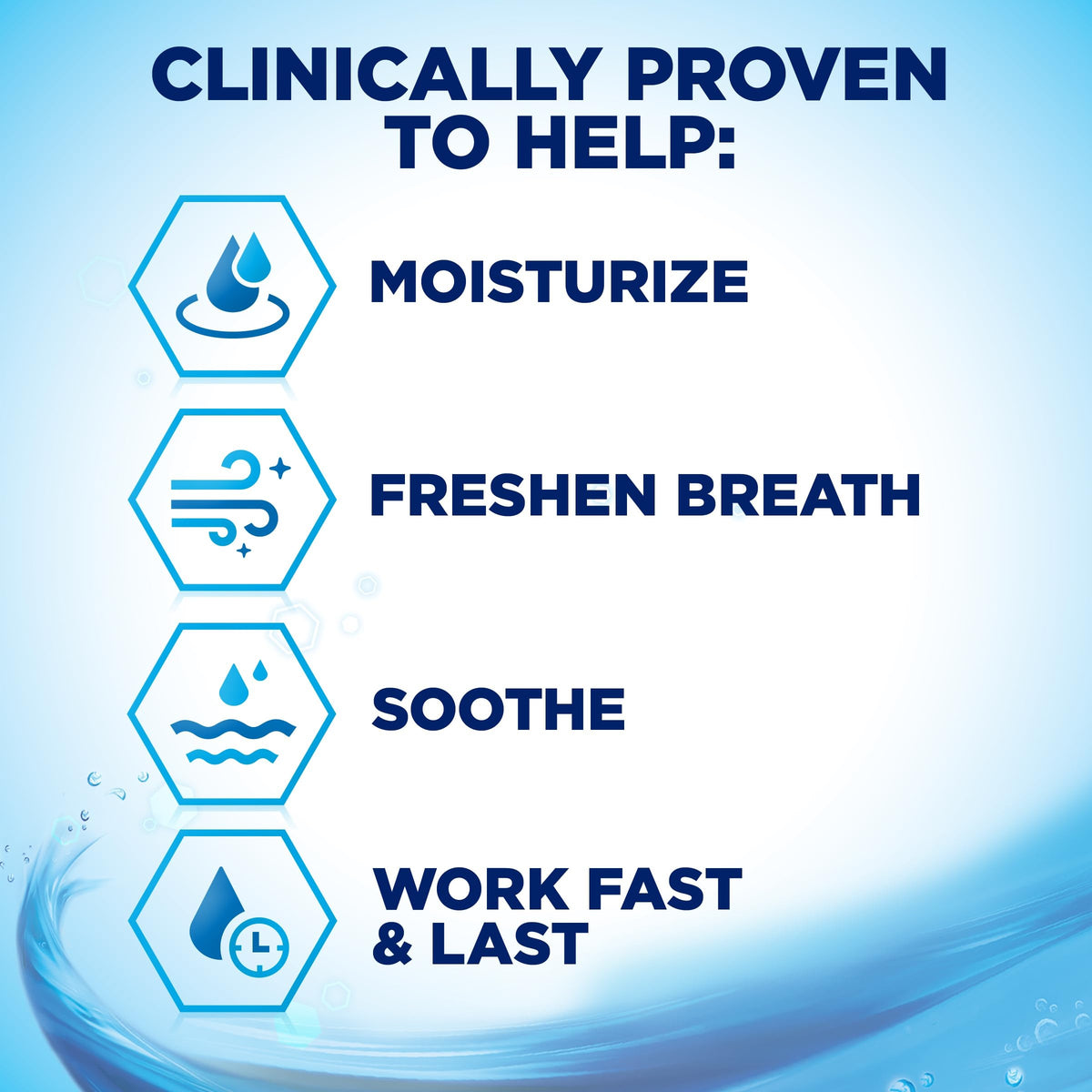 Biotene Dry Mouth Oral Rinse Liquid, Fresh Mint