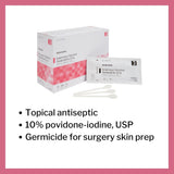 McKesson Isopropyl Alcohol Swabsticks, Antiseptic, 3 Per Pack