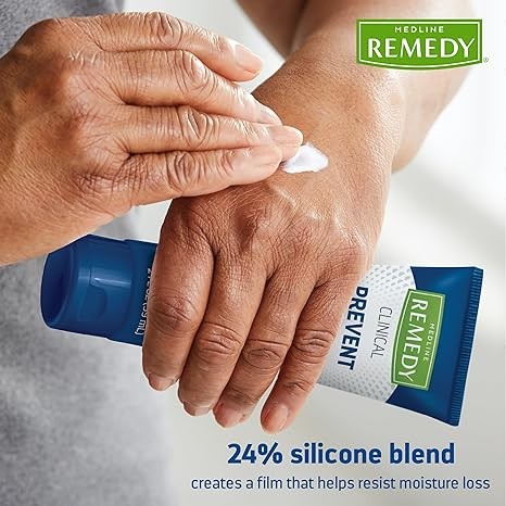 Medline Remedy Phytoplex Hydraguard Silicone Cream, 4 fl oz