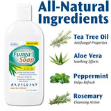 Tea Tree Ultimates FungaSoap Tea Tree-Infused Cleansing Wash, Scented