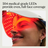 Therabody TheraFace Mask LED Light Therapy Face Mask, Single