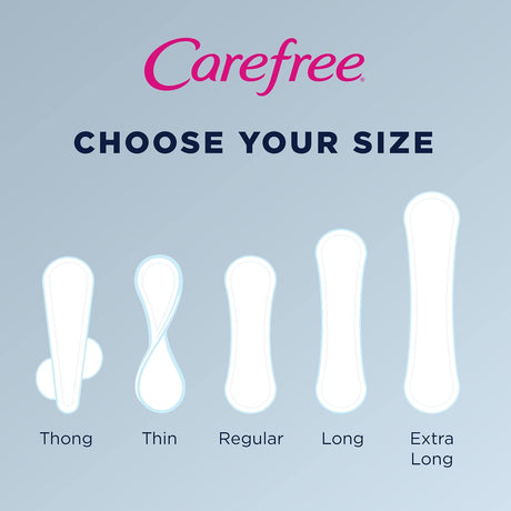 Carefree Acti-Fresh Daily Liners, Regular, Fresh Scent, 54 Count