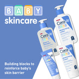 CeraVe Baby Wash & Shampoo, Unscented, 8 Fl Oz