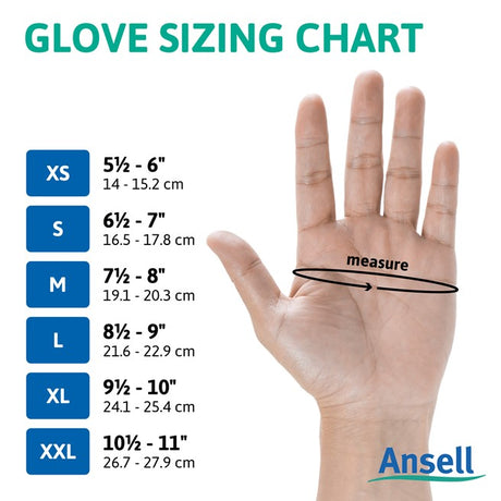 Ansell Micro-Touch NitraFree Nitrile Exam Gloves, Powder-Free